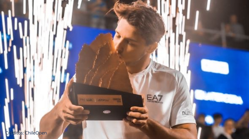 Luciano Darderi se quedó con el Chile Open 2026