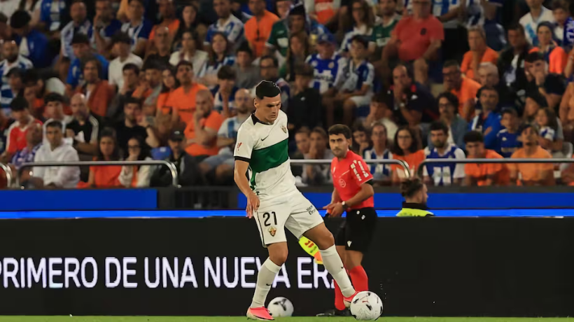 El Elche de Lucas Cepeda rescató un empate en su debut por La Liga: el próximo partido es contra el Barcelona de Rodri