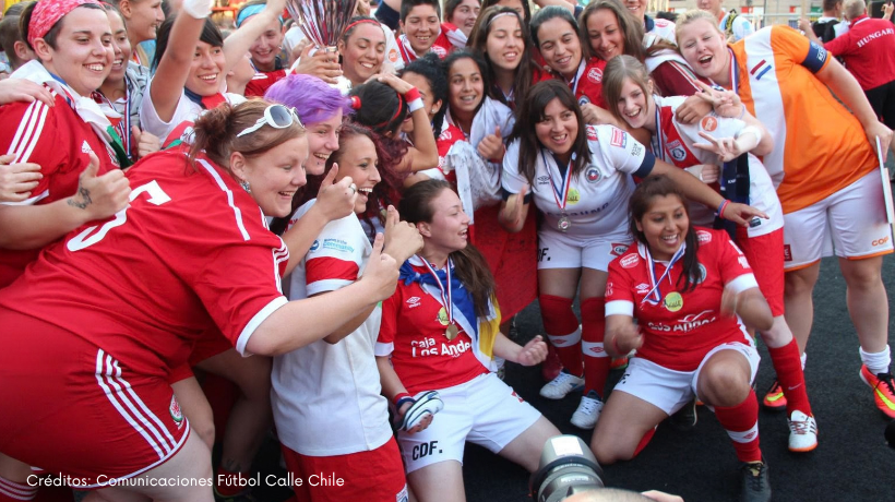 La selección chilena femenina de Fútbol Calle buscará un nuevo título mundial